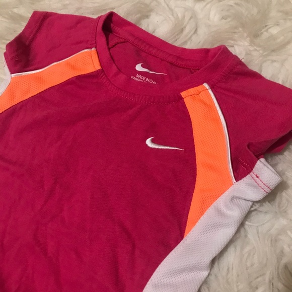 Orange and pink Nike Out fit size 3t - Picture 3 of 6